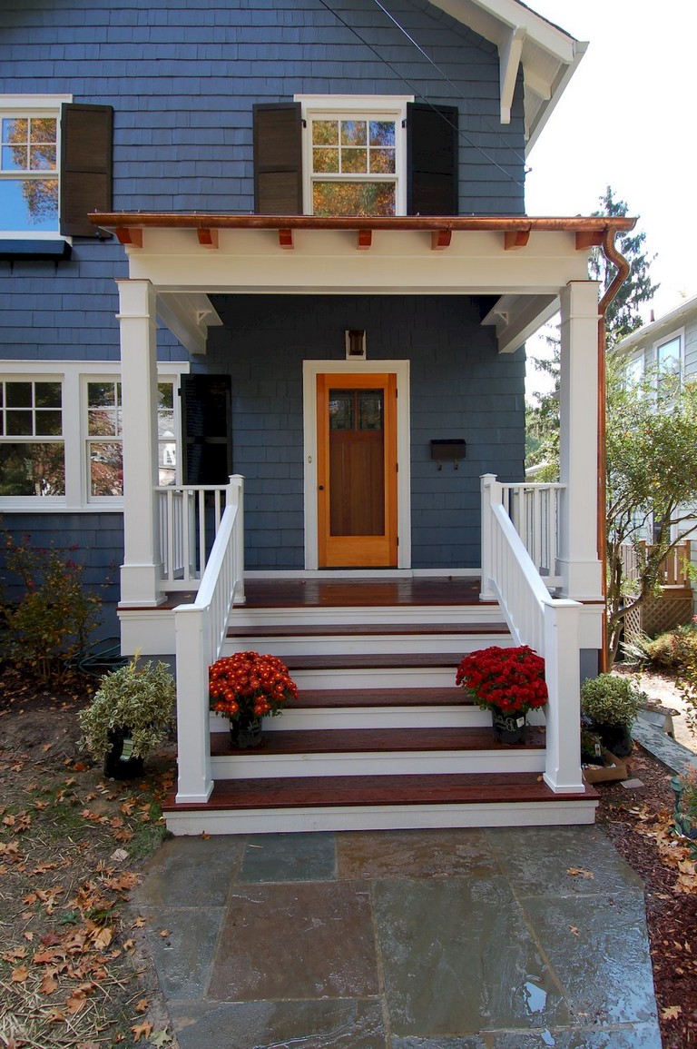 35 Beautiful Farmhouse Front Porch Steps Ideas Page 15 Of 34