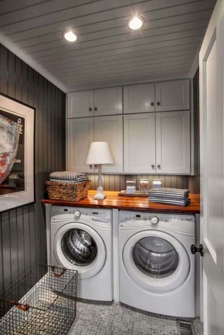 52+ Cool Farmhouse Rustic Laundry Room Decor Ideas - Page 24 of 40