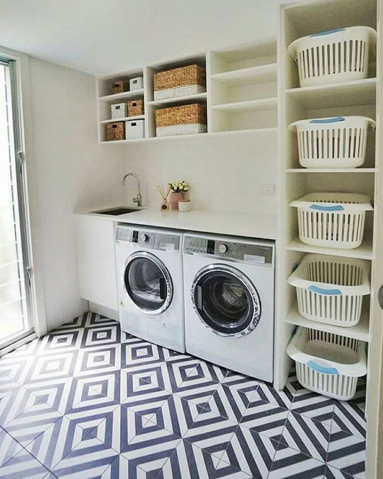 79+ Wonderful Laundry Room Tile Pattern Ideas - Page 70 of 71